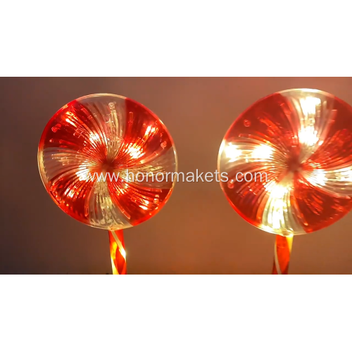 Christmas Lollipop Path Lights